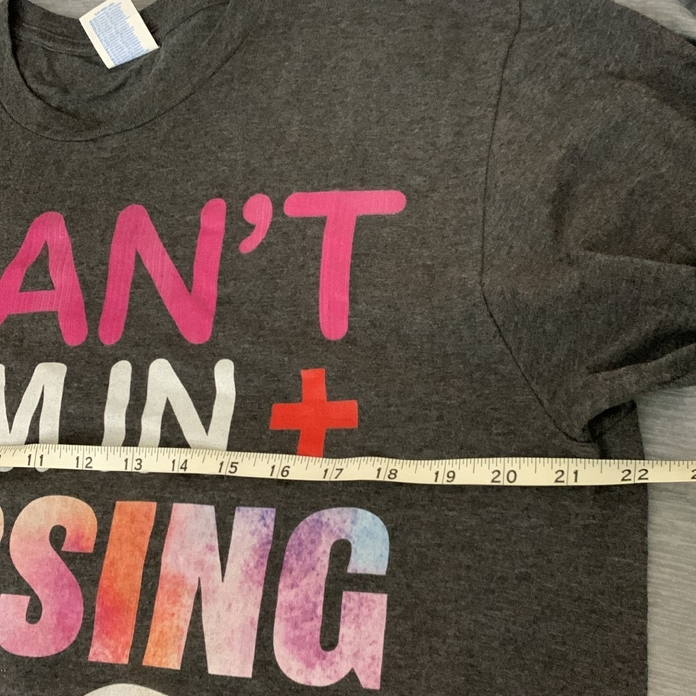 Nursing School long sleeve oversized t-shirt - Picture 3 of 4